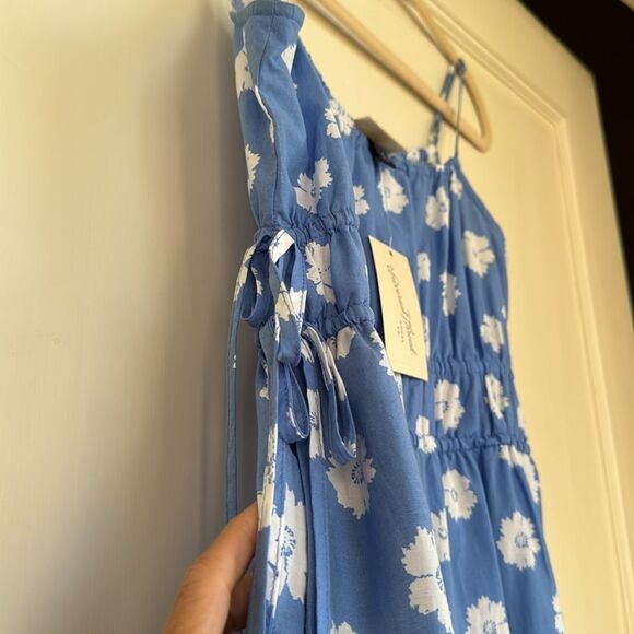 NEW With Tag Floral Cotton Sundress By Universal Thread - Picture 2 of 8